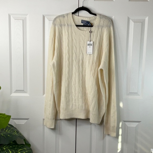 Polo Ralph Lauren - The Iconic Cable-Knit Cashmere
Sweater Unisex Size XXL - Picture 3 of 15